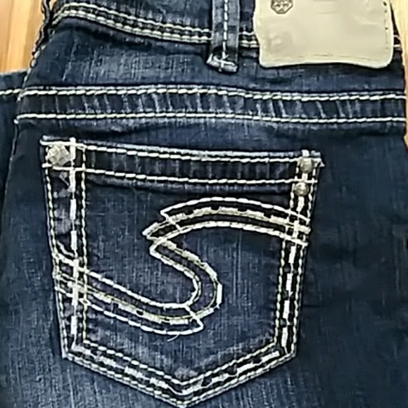 Silver Jeans Denim - Silver Suki Jeans Size 14 (Length is 30)